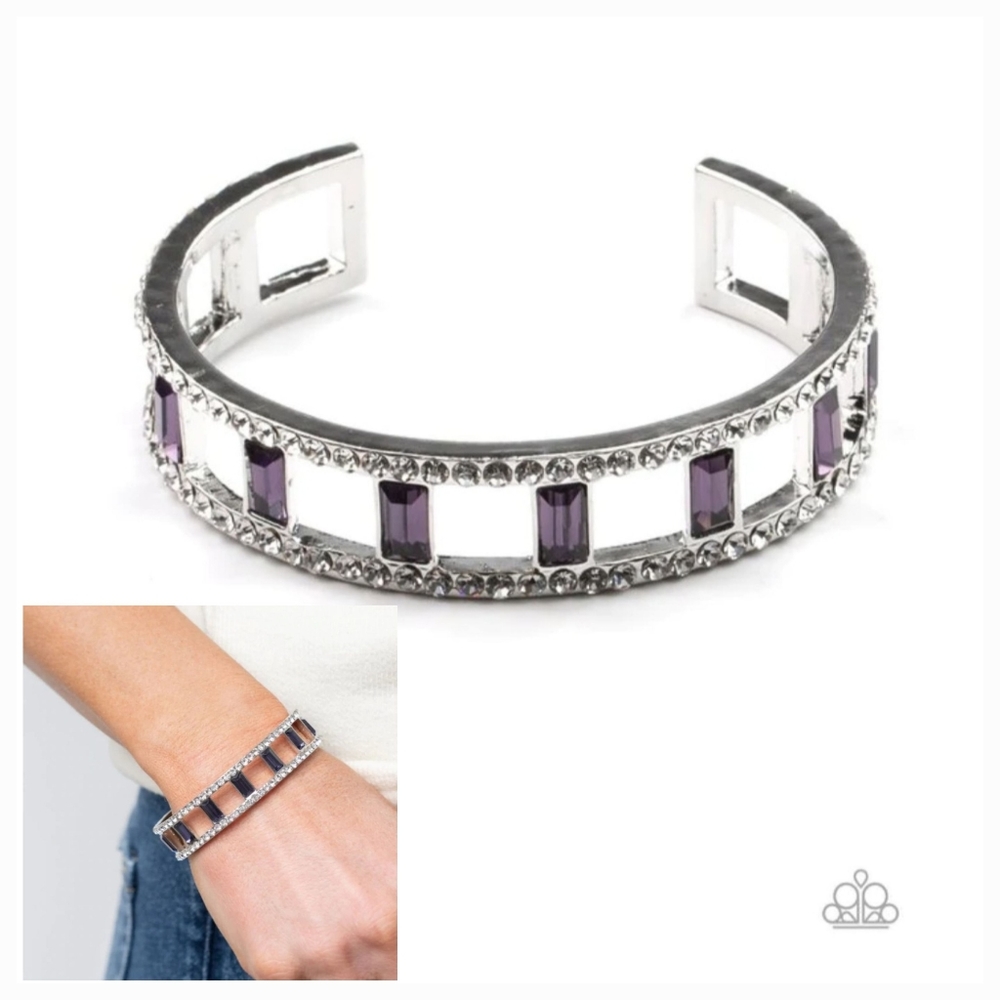 INDUSTRIAL ICING PURPLE BRACELET
